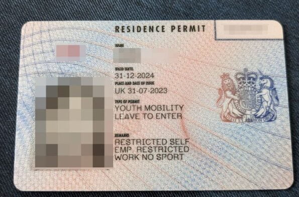 UK Biometric RP card