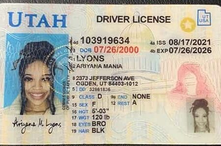 Utah ID Card