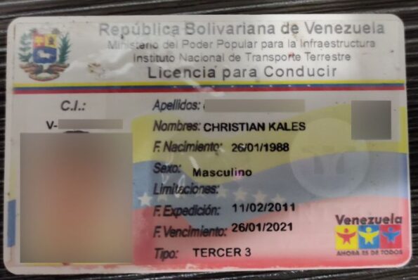 Buy Venezuela Driver's License