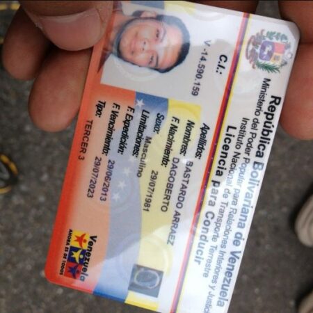 Buy Venezuela Driver's License