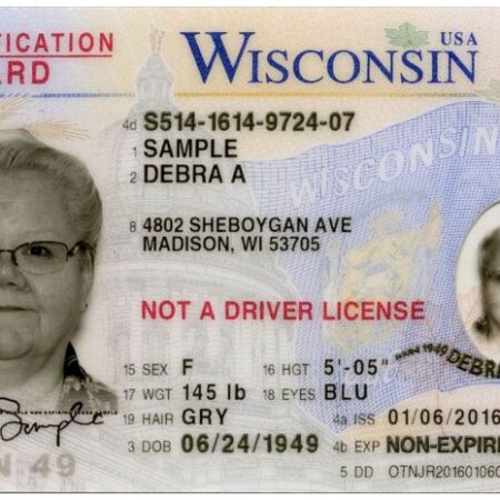 Wisconsin Driver's License and ID Card