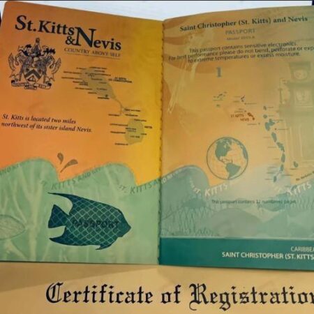 St Kitts and Nevis passport new