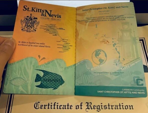 St Kitts and Nevis passport new
